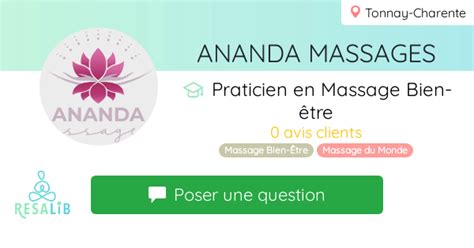 Massage sexuel Tonnay Charente