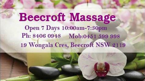 Sexual massage Beecroft